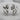 Angel Devil Earring, oxidized, front product view on stone surface