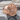 Imperial King Crown Signet Ring, rose gold, angled view on stone