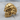 Biomechanical Skull Ring, gold vermeil, three-quarter angle product photo