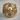 Openwork Skull Cross Ring, gold vermeil, angled front view