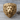Roaring Lion Shield Ring, gold vermeil, angled studio product photo