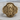 Jesus Christ Face Ring, gold vermeil, product photo