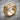 Gothic Fleur-de-Lis Square Ring, gold vermeil, product photo