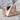 All Seeing Eye Triangle Ring, rose gold, product photo on stone