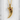 Garnet Dragon Claw Pendant, gold vermeil product view