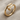 Hammered Bent Nail Ring, gold vermeil, product photo view