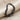 Contour Wire Arch Ring, black rhodium, product photo on fabric