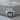 Hamsa Cobalt Eye Pendant in polished silver, front view