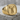 Franciscan Tau Recessed Ring, gold vermeil, studio product photo
