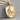 Saint Florian Water Pendant, gold vermeil product photo