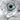 Evil Eye Woven Shoulder Ring, polished silver, angled front view