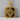 Jerusalem Cross Potent Pendant, gold vermeil, front product view