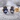 Hamsa Cobalt Stud Earring, gold vermeil, product photo