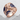 Koi Ripple Enamel Ring, rose gold plated finish product photo