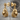 Poodle Curled Coat Earring, gold vermeil, product photo