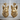 Corgi Ruff Drop Earring in gold vermeil, front product photo