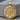 Helm Of Awe Gemstone Pendant, gold vermeil, front studio view