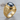 Hematite Helm Of Awe Ring in gold vermeil, product view