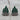 Feu Follet Earring, oxidized silver, product photo