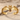 Garnet Bat Wings Bracelet, gold vermeil, angled product photo