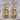 Lighthouse Wave Drop Earring, gold vermeil product photo