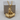 French Bulldog Cushion Pendant, gold vermeil, angled product view