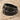 Dagger Lily Wedding Ring in black rhodium plated finish