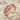 Celtic Crossover Wedding Ring, rose gold finish, studio product photo