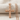 Wheat Chevron Cross Pendant, rose gold finish, front product photo