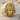 Winged Medusa Knot Pendant, gold vermeil, product photo on white background