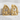 Bat Tracery Arch Earring, gold vermeil, product photo