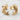 Koi Curved Scale Earring, gold vermeil product photo