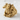 Cerberus Watchful Crown Ring, gold vermeil, product view