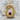 Quetzalcoatl Garnet Coil Pendant, gold vermeil, front product view