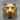 Maya Jaguar Mask Crest Ring, gold vermeil, angled product photo
