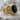 Black Onyx Gothic Pinky Ring, gold vermeil finish, angled product view