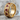 Trefoil Enamel Spinner Ring, gold vermeil, angled product photo