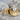 Moonstone Crescent Contour Ring, gold vermeil, angled studio view