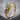 Peridot Berry Stacking Ring, gold vermeil, product photo