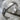 Hammered Rope ID Bracelet, oxidized silver, studio product view
