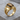 Tiger Eye Bridle Rein Ring, gold vermeil product photo