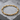 Bamboo Node Link Bracelet, gold vermeil, studio product photo