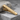Double Groove Tie Clip Accessory, gold vermeil, product view