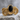 Onyx Scroll Hat Pin Accessory, gold vermeil, angled studio product photo