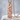 Forked Ember Bar Pendant, rose gold plated, front product view