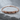 Winding Ember Bar Bracelet, rose gold plated finish, front view