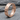 Kintsugi Low Rift Band Ring, rose gold finish, studio product photo