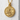 Saint Michael Law Enforcement Pendant, gold vermeil product photo