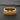 Gold vermeil lunar crater ring featuring textured moon surface design on black background