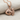 Fantail Goldfish Pendant, rose gold, product photo on fabric